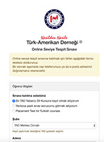 TAD Online İngilizce Kursu -Türk Amerikan Derneği